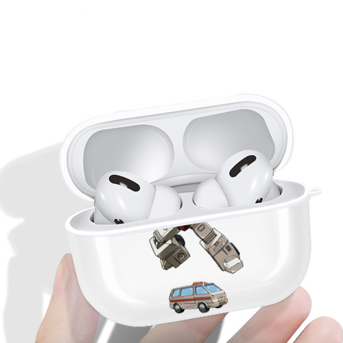  【AirPods Pro用】ハードシェル保護ケース 耐衝撃・防指紋・カラビナ付き商品仕様