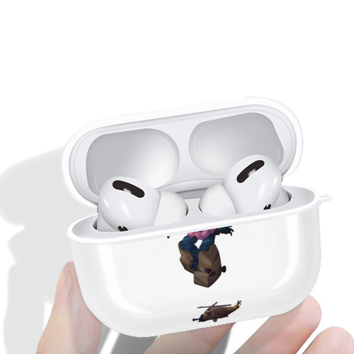  【AirPods Pro用】ハードシェル保護ケース 耐衝撃・防指紋・カラビナ付き商品仕様