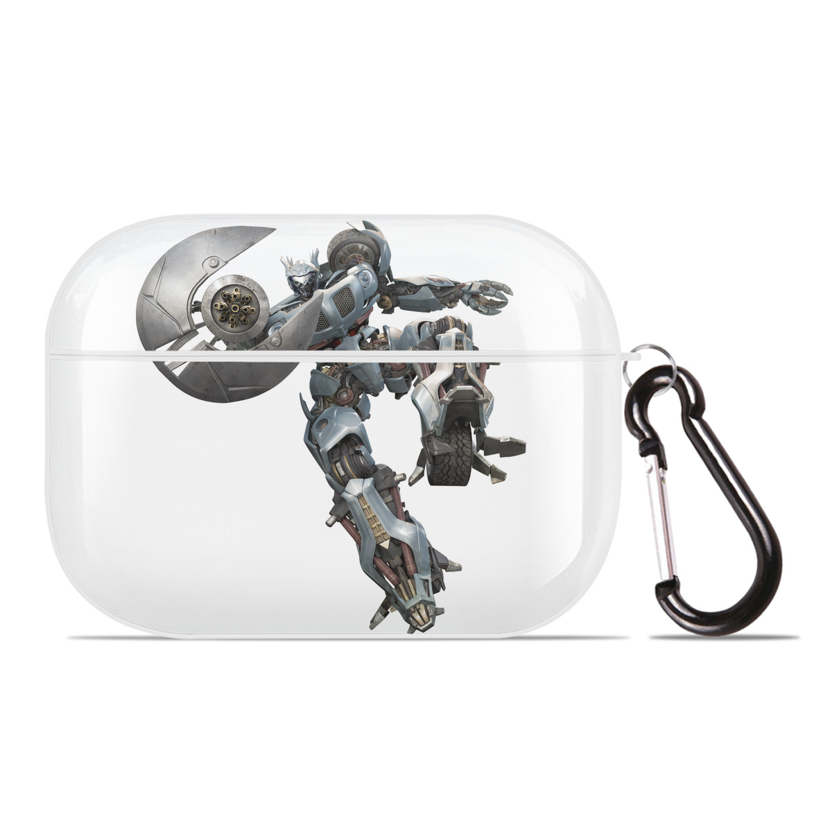 （画像用）  【AirPods Pro用】ハードシェル保護ケース 耐衝撃・防指紋・カラビナ付き商品仕様