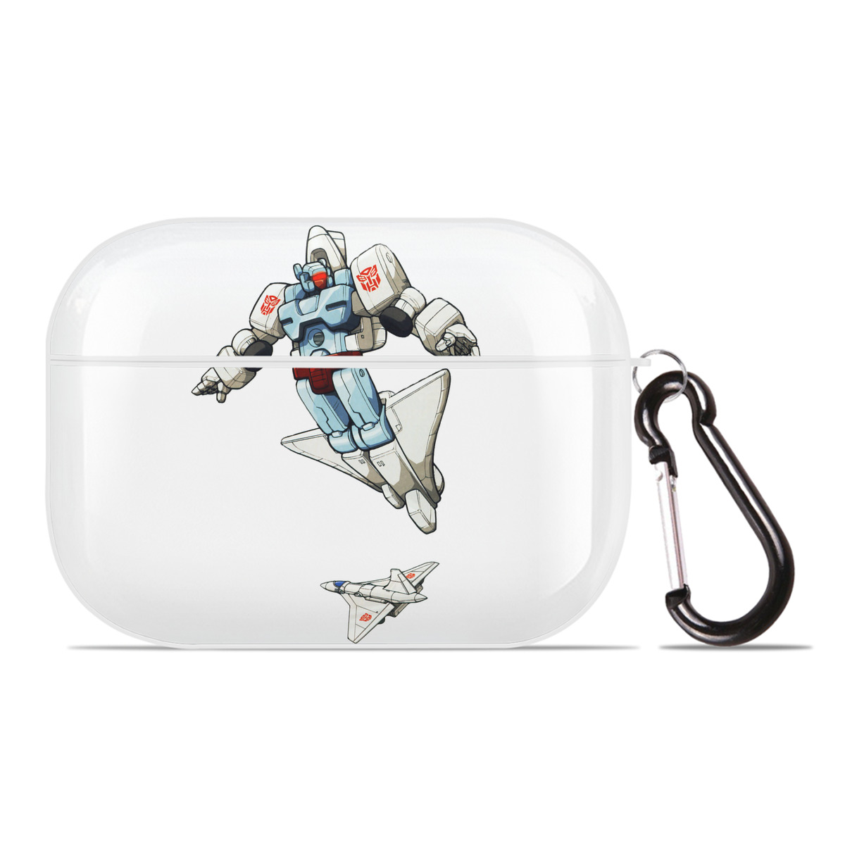 （画像用）  【AirPods Pro用】ハードシェル保護ケース 耐衝撃・防指紋・カラビナ付き商品仕様