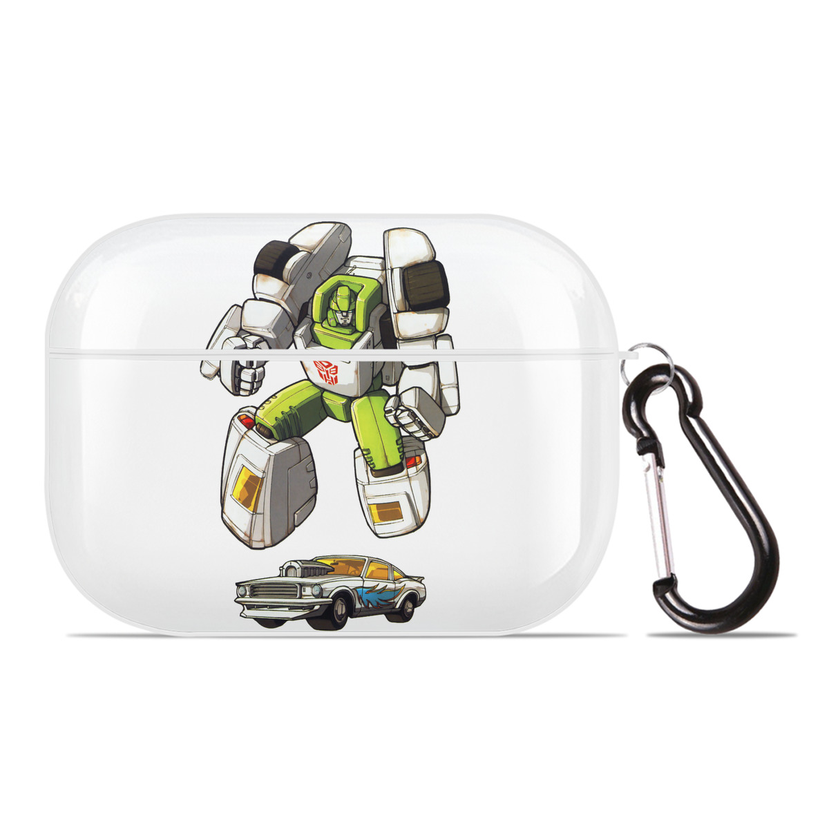 （画像用）  【AirPods Pro用】ハードシェル保護ケース 耐衝撃・防指紋・カラビナ付き商品仕様