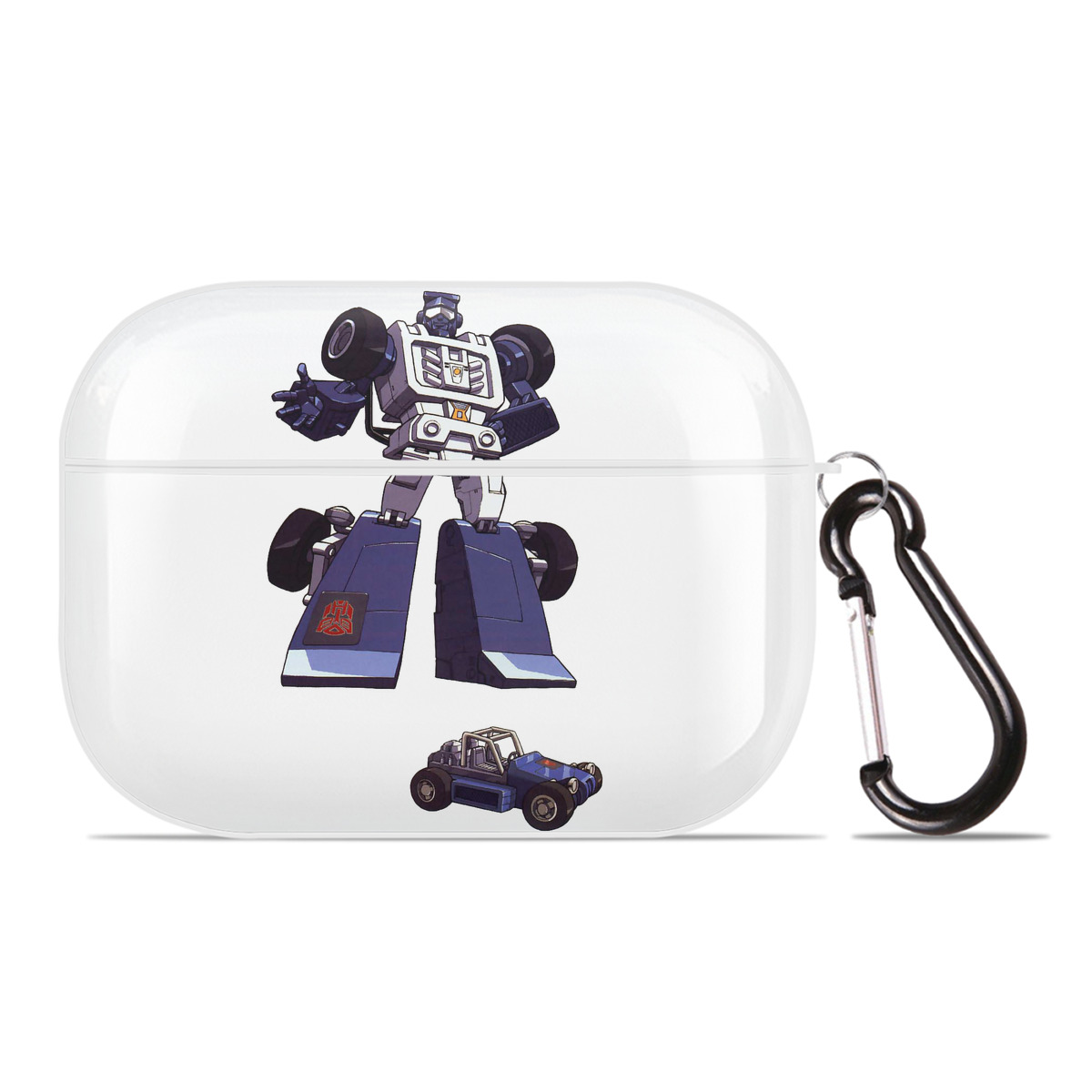 （画像用）  【AirPods Pro用】ハードシェル保護ケース 耐衝撃・防指紋・カラビナ付き商品仕様