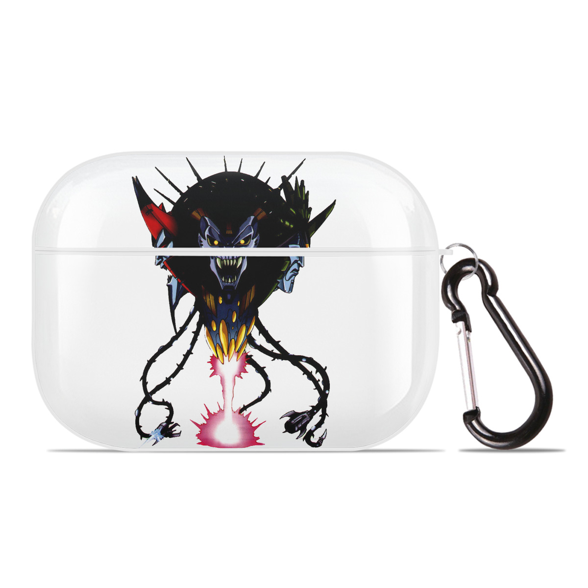 （画像用）  【AirPods Pro用】ハードシェル保護ケース 耐衝撃・防指紋・カラビナ付き商品仕様