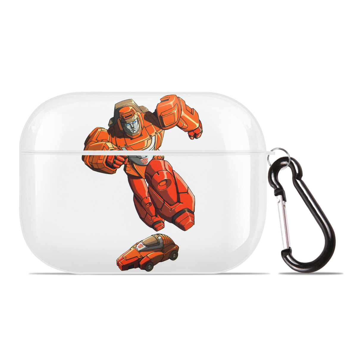 （画像用）  【AirPods Pro用】ハードシェル保護ケース 耐衝撃・防指紋・カラビナ付き商品仕様