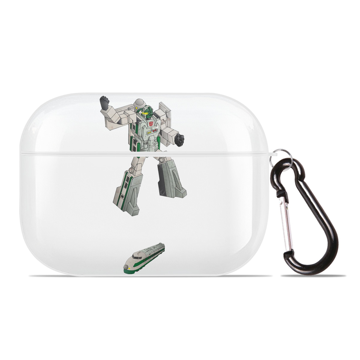 （画像用）  【AirPods Pro用】ハードシェル保護ケース 耐衝撃・防指紋・カラビナ付き商品仕様