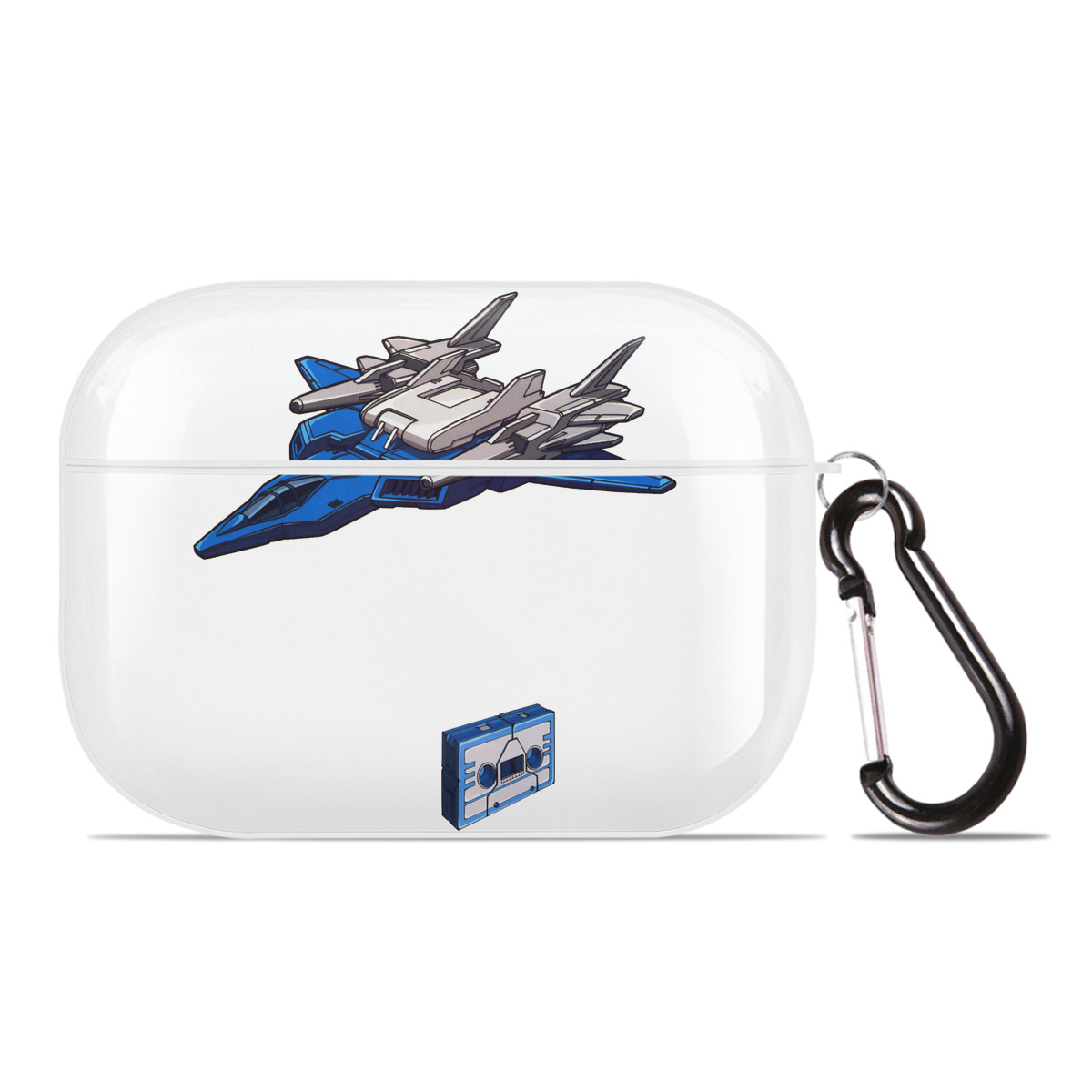 （画像用）  【AirPods Pro用】ハードシェル保護ケース 耐衝撃・防指紋・カラビナ付き商品仕様