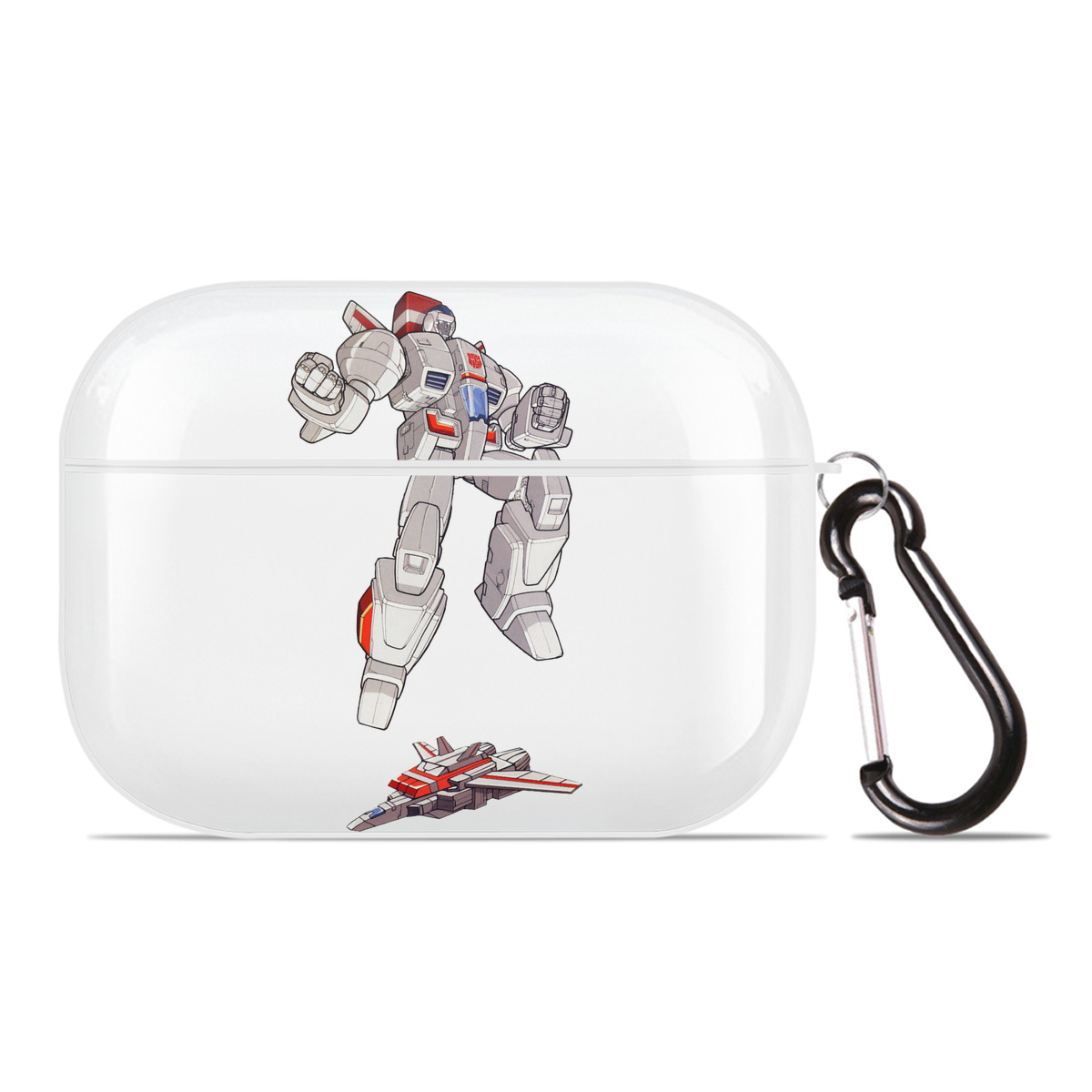 （画像用）  【AirPods Pro用】ハードシェル保護ケース 耐衝撃・防指紋・カラビナ付き商品仕様