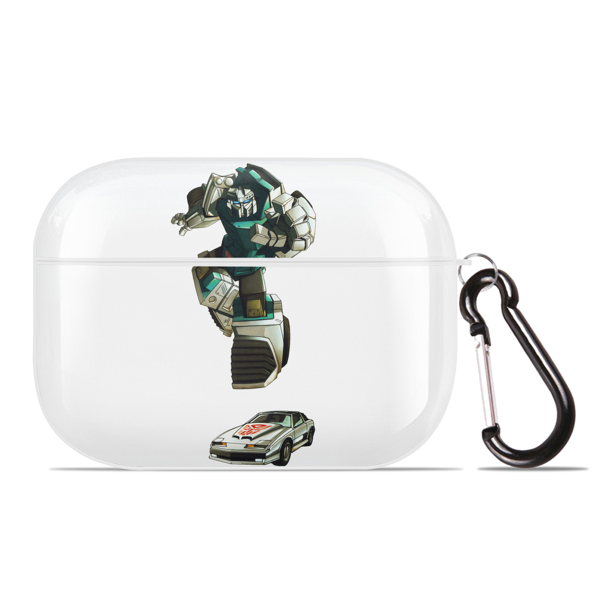 （画像用）  【AirPods Pro用】ハードシェル保護ケース 耐衝撃・防指紋・カラビナ付き商品仕様