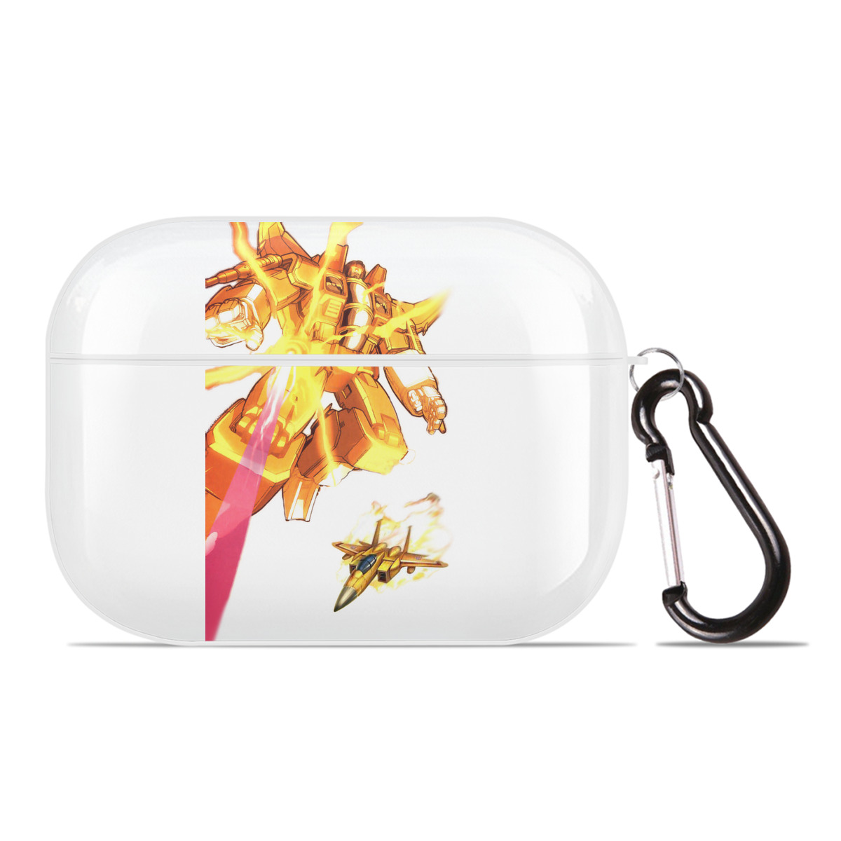 （画像用）  【AirPods Pro用】ハードシェル保護ケース 耐衝撃・防指紋・カラビナ付き商品仕様