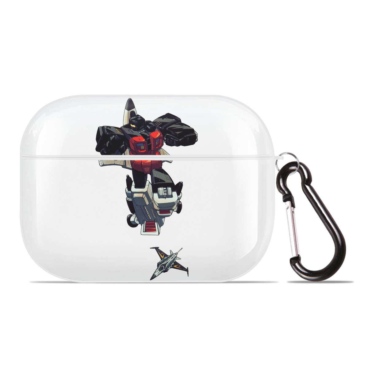 （画像用）  【AirPods Pro用】ハードシェル保護ケース 耐衝撃・防指紋・カラビナ付き商品仕様