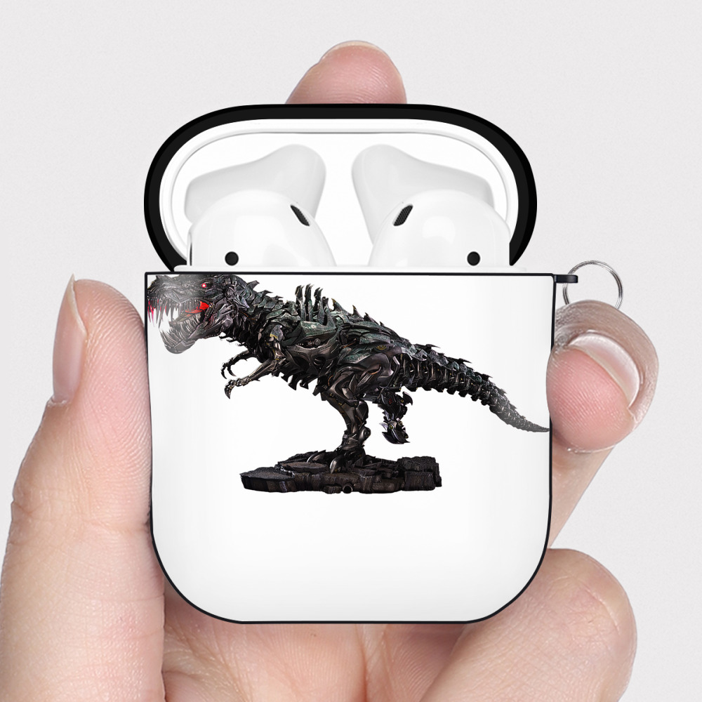（画像用）  AirPods 第2世代保護ケース ハードシェル ブラック 耐衝撃・防指紋・カラビナ付き