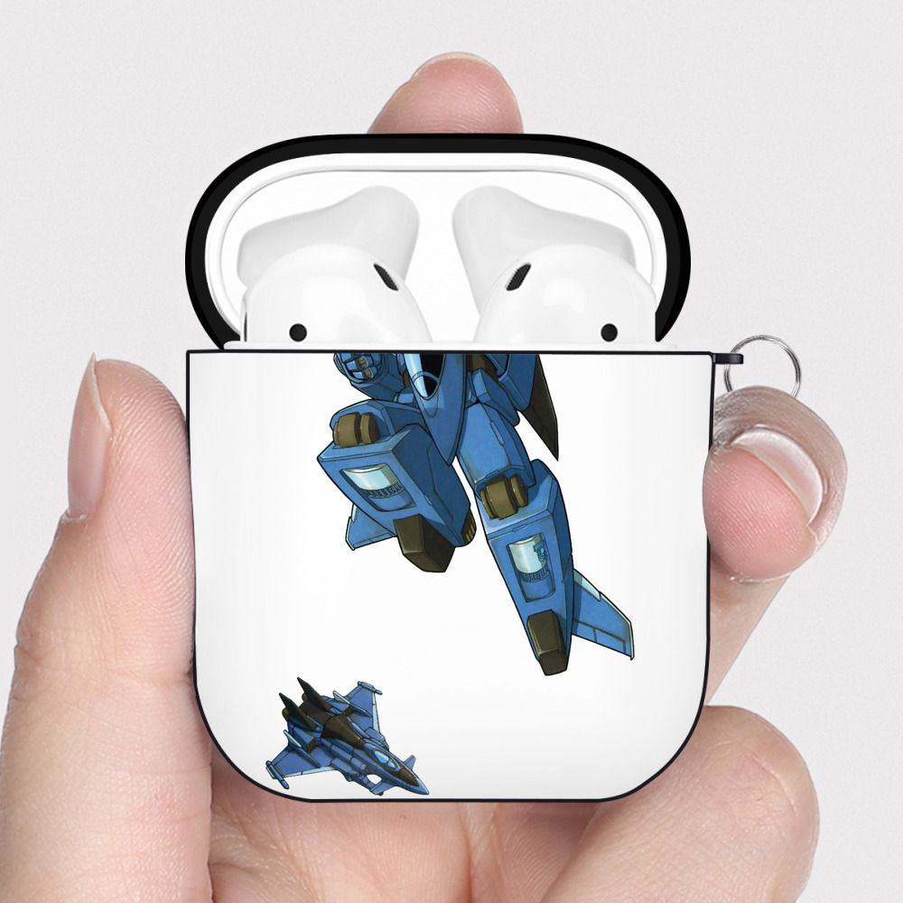（画像用）  AirPods 第2世代保護ケース ハードシェル ブラック 耐衝撃・防指紋・カラビナ付き