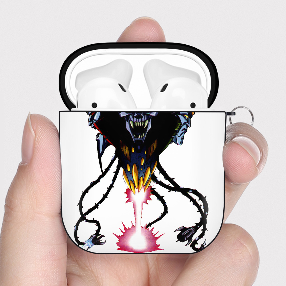 （画像用）  AirPods 第2世代保護ケース ハードシェル ブラック 耐衝撃・防指紋・カラビナ付き