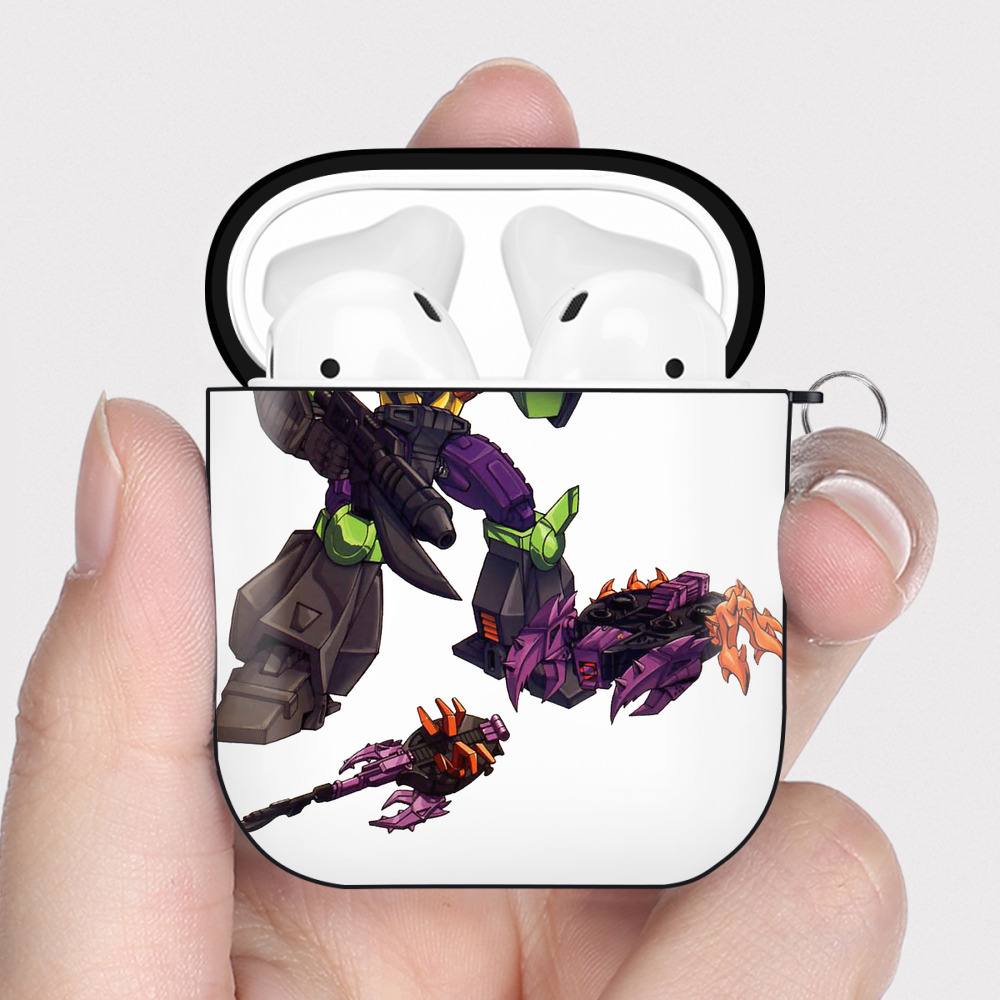 （画像用）  AirPods 第2世代保護ケース ハードシェル ブラック 耐衝撃・防指紋・カラビナ付き