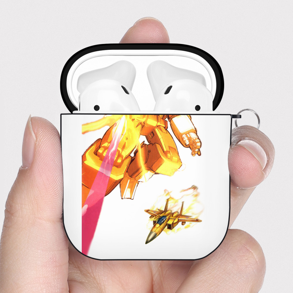 （画像用）  AirPods 第2世代保護ケース ハードシェル ブラック 耐衝撃・防指紋・カラビナ付き