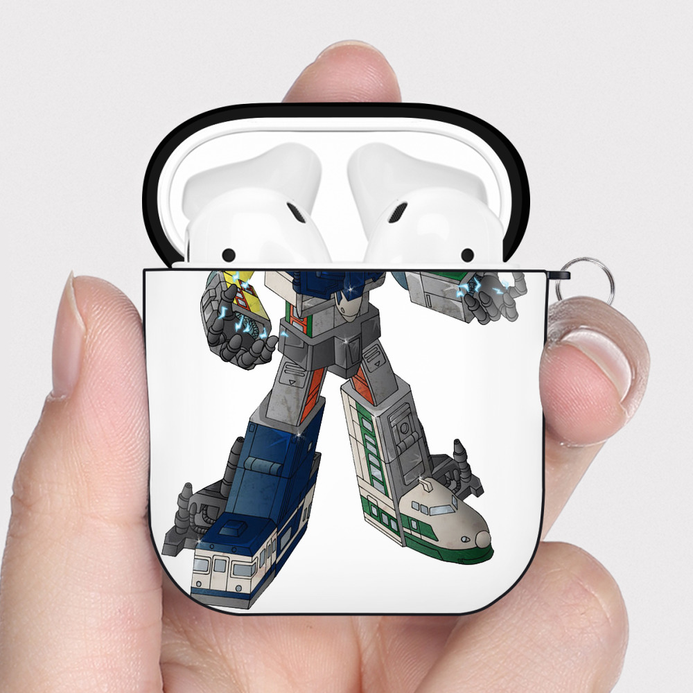 （画像用）  AirPods 第2世代保護ケース ハードシェル ブラック 耐衝撃・防指紋・カラビナ付き