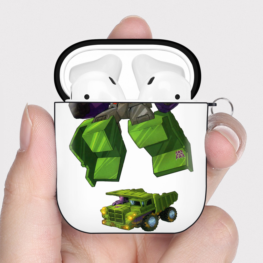（画像用）  AirPods 第2世代保護ケース ハードシェル ブラック 耐衝撃・防指紋・カラビナ付き