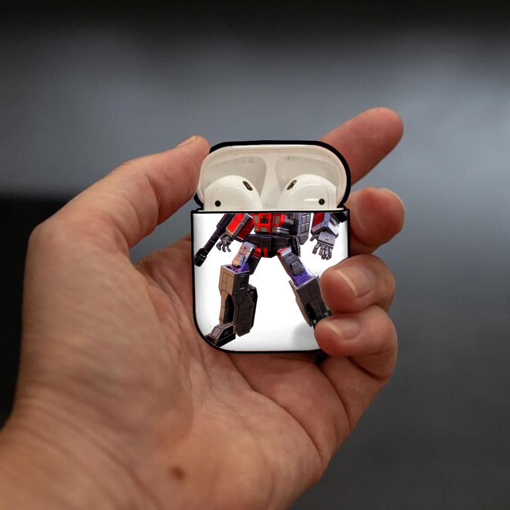  AirPods 第2世代保護ケース ハードシェル ブラック 耐衝撃・防指紋・カラビナ付き