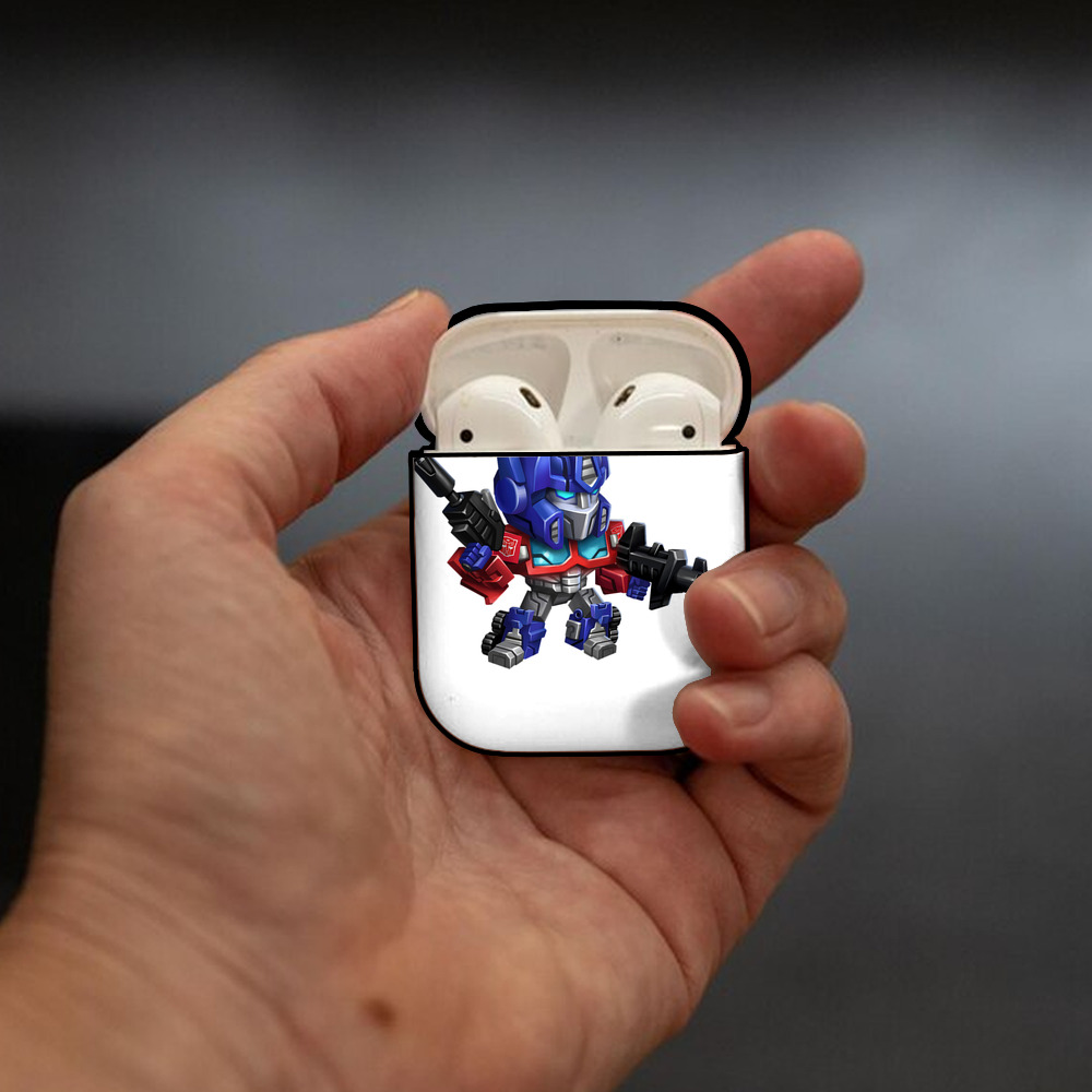  AirPods 第2世代保護ケース ハードシェル ブラック 耐衝撃・防指紋・カラビナ付き
