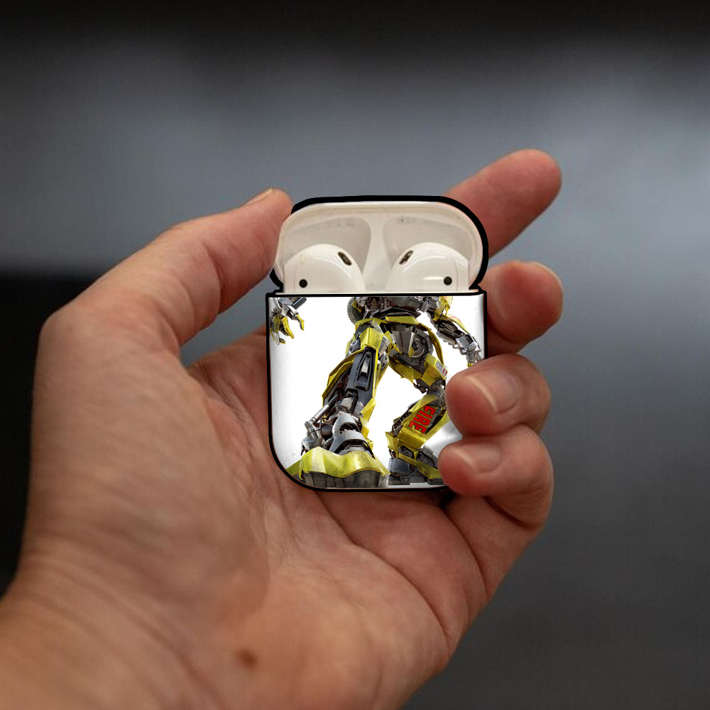  AirPods 第2世代保護ケース ハードシェル ブラック 耐衝撃・防指紋・カラビナ付き