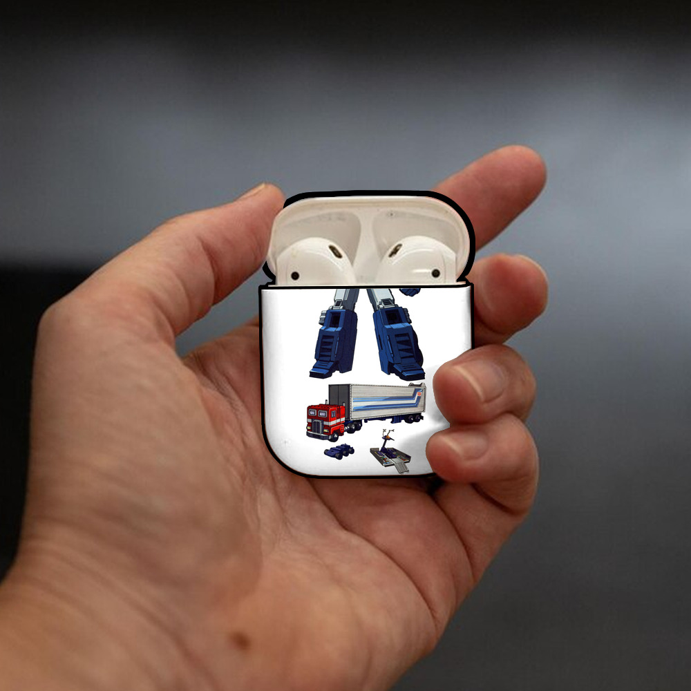  AirPods 第2世代保護ケース ハードシェル ブラック 耐衝撃・防指紋・カラビナ付き