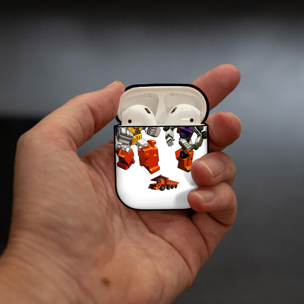  AirPods 第2世代保護ケース ハードシェル ブラック 耐衝撃・防指紋・カラビナ付き