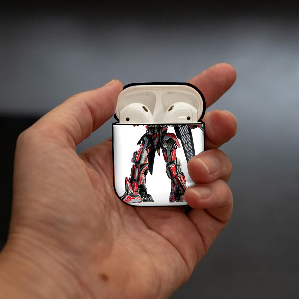  AirPods 第2世代保護ケース ハードシェル ブラック 耐衝撃・防指紋・カラビナ付き