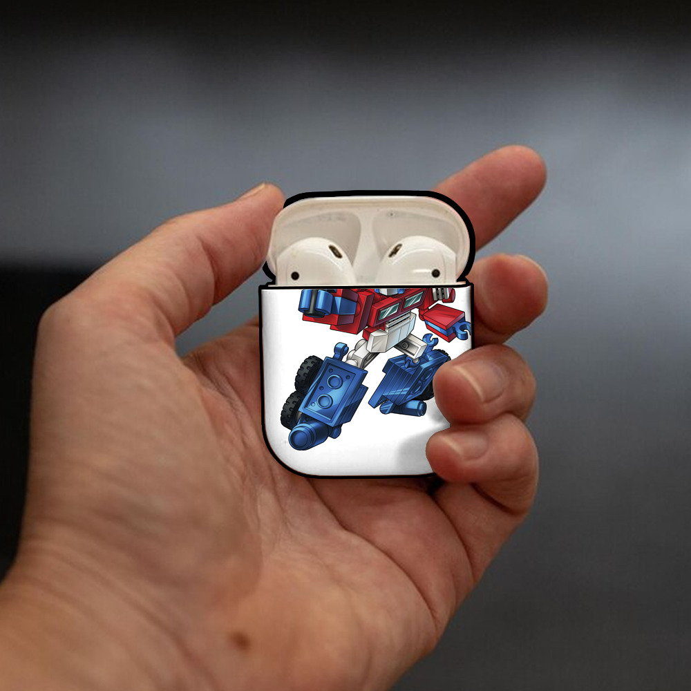  AirPods 第2世代保護ケース ハードシェル ブラック 耐衝撃・防指紋・カラビナ付き