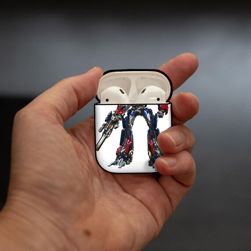  AirPods 第2世代保護ケース ハードシェル ブラック 耐衝撃・防指紋・カラビナ付き