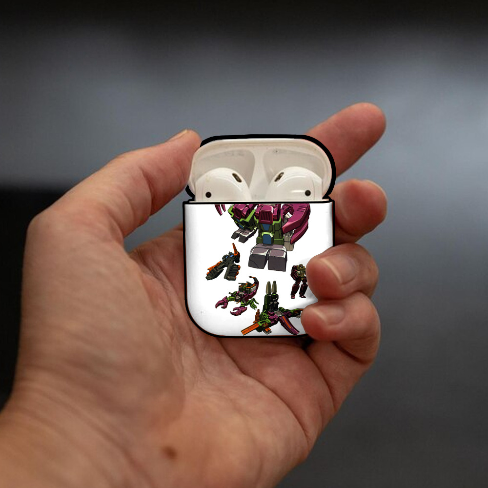  AirPods 第2世代保護ケース ハードシェル ブラック 耐衝撃・防指紋・カラビナ付き