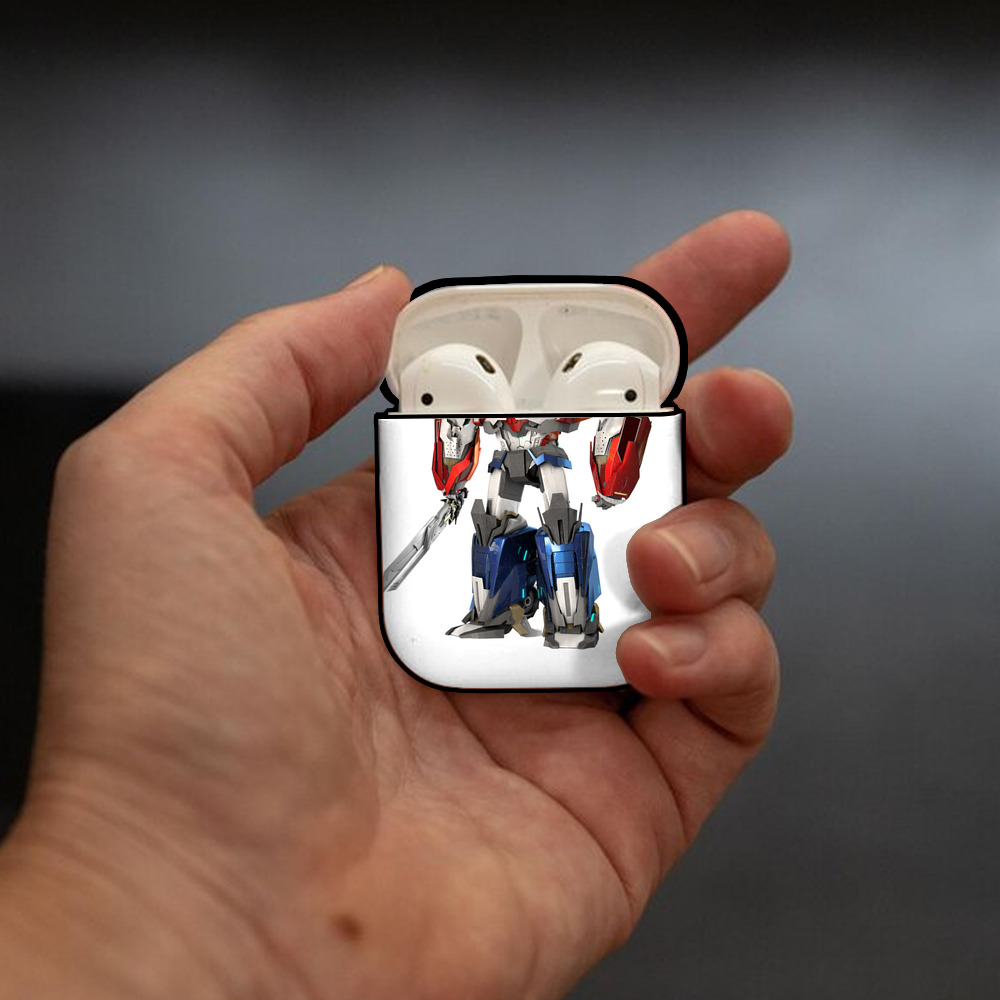  AirPods 第2世代保護ケース ハードシェル ブラック 耐衝撃・防指紋・カラビナ付き