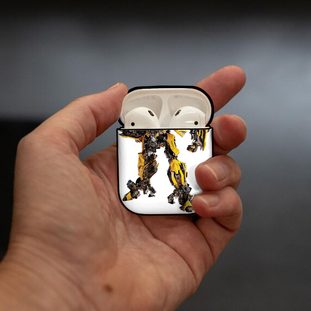  AirPods 第2世代保護ケース ハードシェル ブラック 耐衝撃・防指紋・カラビナ付き