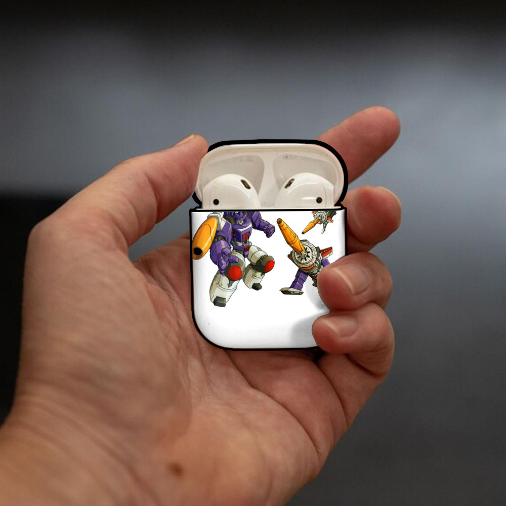  AirPods 第2世代保護ケース ハードシェル ブラック 耐衝撃・防指紋・カラビナ付き