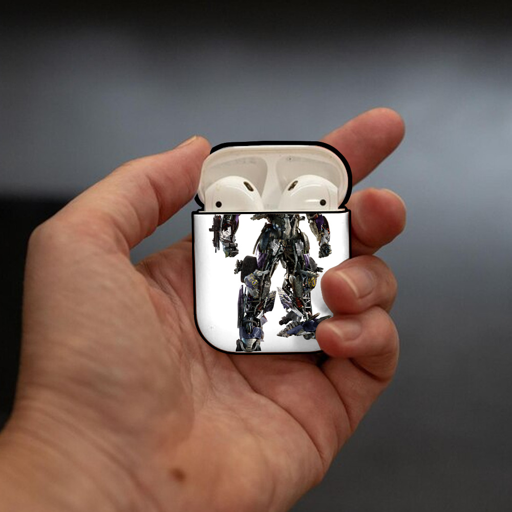  AirPods 第2世代保護ケース ハードシェル ブラック 耐衝撃・防指紋・カラビナ付き