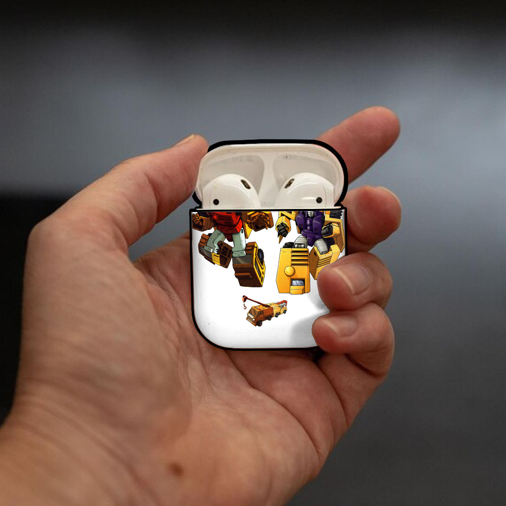  AirPods 第2世代保護ケース ハードシェル ブラック 耐衝撃・防指紋・カラビナ付き