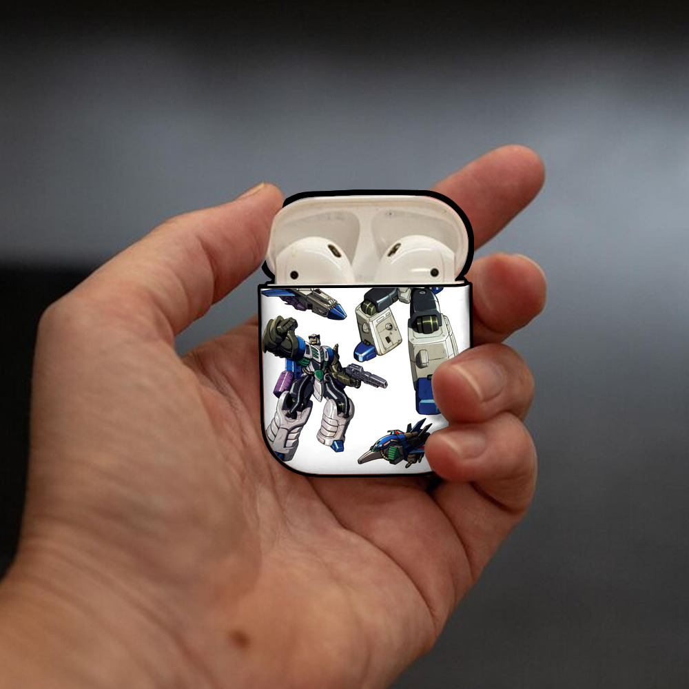  AirPods 第2世代保護ケース ハードシェル ブラック 耐衝撃・防指紋・カラビナ付き