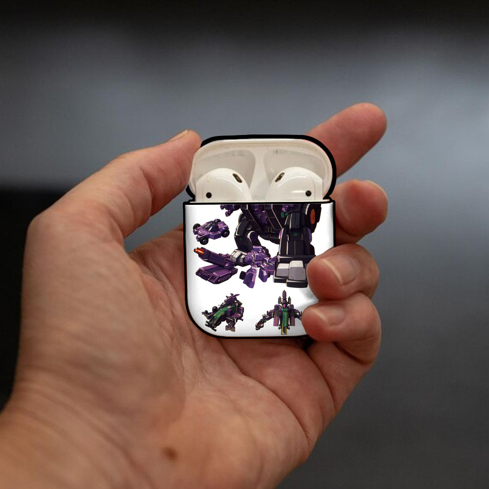  AirPods 第2世代保護ケース ハードシェル ブラック 耐衝撃・防指紋・カラビナ付き