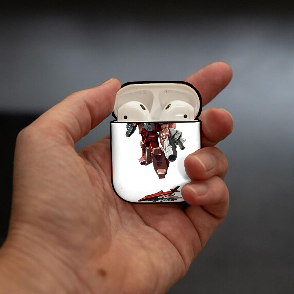  AirPods 第2世代保護ケース ハードシェル ブラック 耐衝撃・防指紋・カラビナ付き