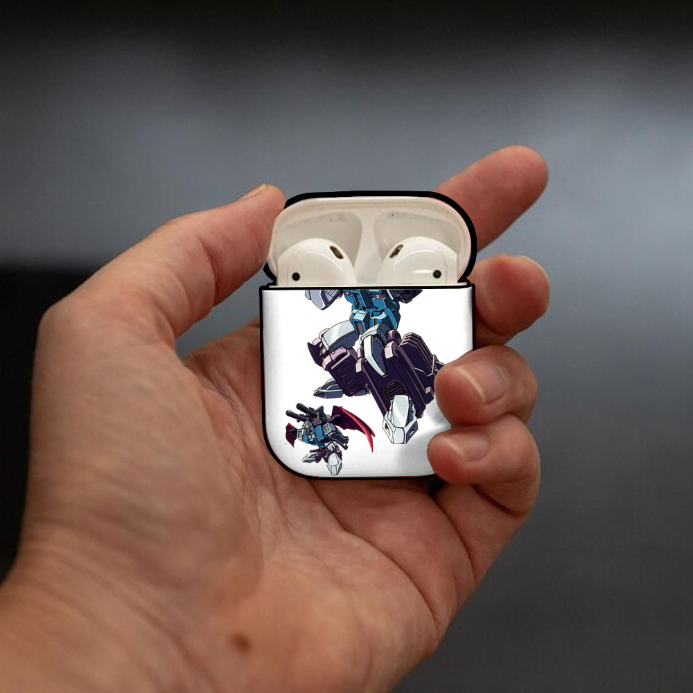  AirPods 第2世代保護ケース ハードシェル ブラック 耐衝撃・防指紋・カラビナ付き