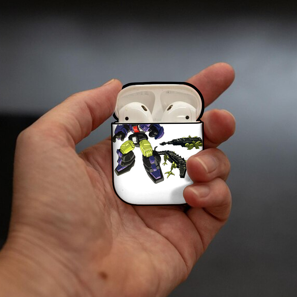  AirPods 第2世代保護ケース ハードシェル ブラック 耐衝撃・防指紋・カラビナ付き