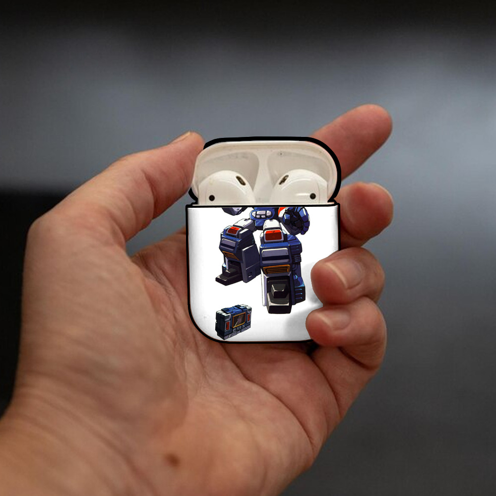  AirPods 第2世代保護ケース ハードシェル ブラック 耐衝撃・防指紋・カラビナ付き