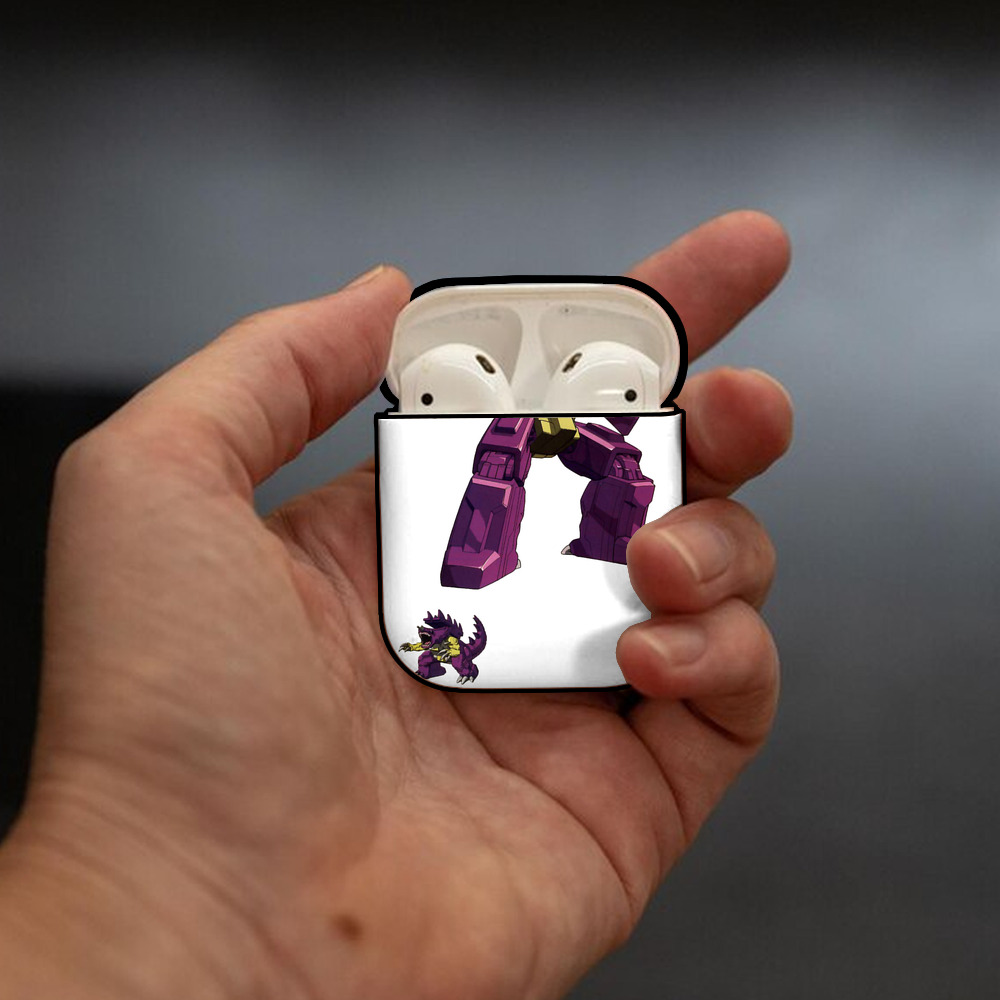  AirPods 第2世代保護ケース ハードシェル ブラック 耐衝撃・防指紋・カラビナ付き
