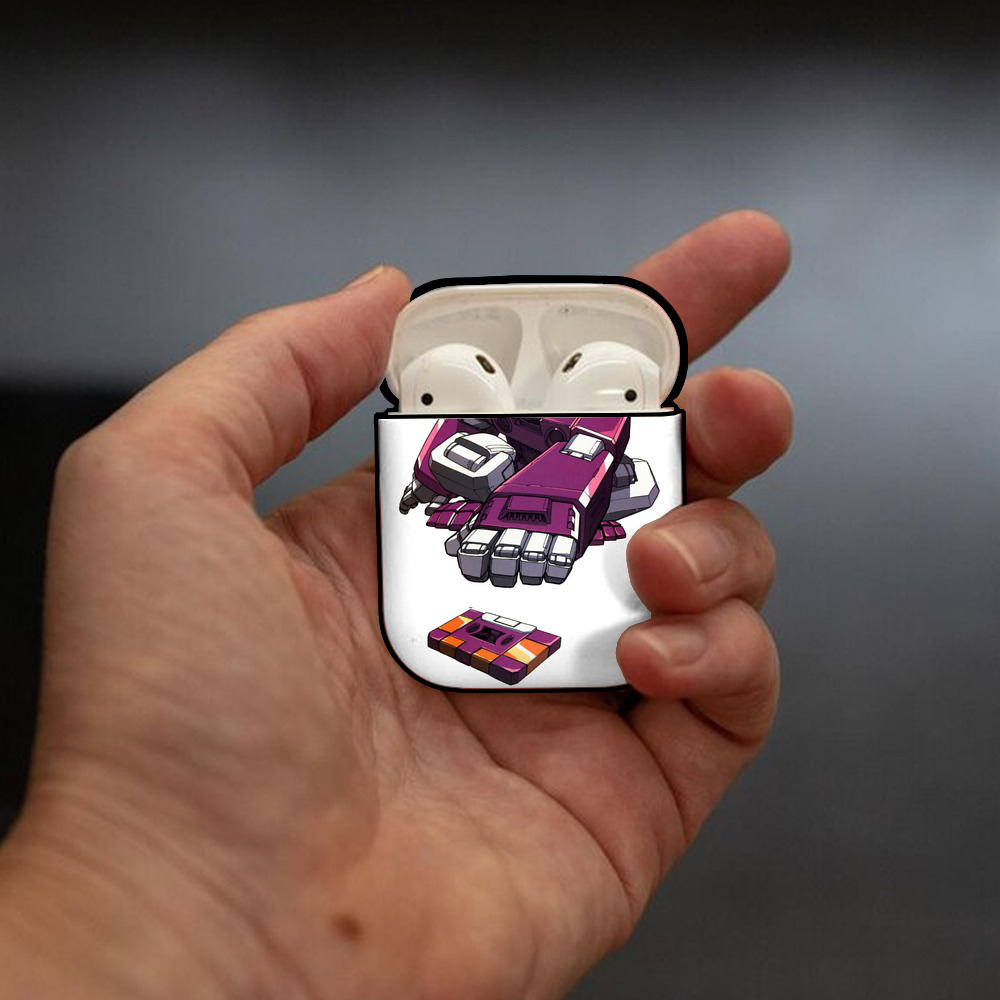  AirPods 第2世代保護ケース ハードシェル ブラック 耐衝撃・防指紋・カラビナ付き