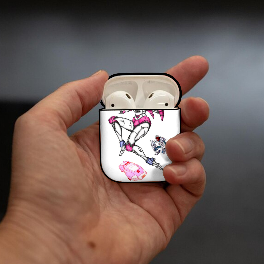  AirPods 第2世代保護ケース ハードシェル ブラック 耐衝撃・防指紋・カラビナ付き
