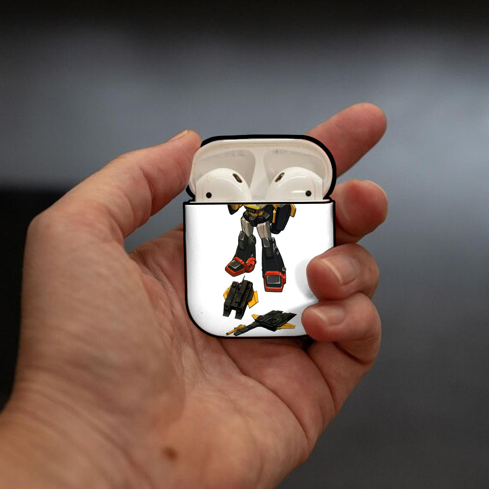  AirPods 第2世代保護ケース ハードシェル ブラック 耐衝撃・防指紋・カラビナ付き