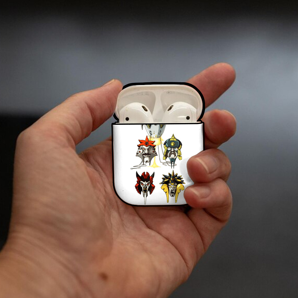  AirPods 第2世代保護ケース ハードシェル ブラック 耐衝撃・防指紋・カラビナ付き