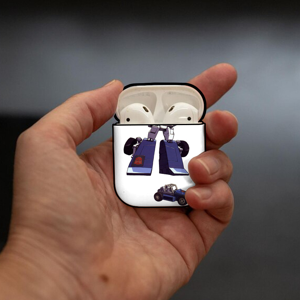  AirPods 第2世代保護ケース ハードシェル ブラック 耐衝撃・防指紋・カラビナ付き