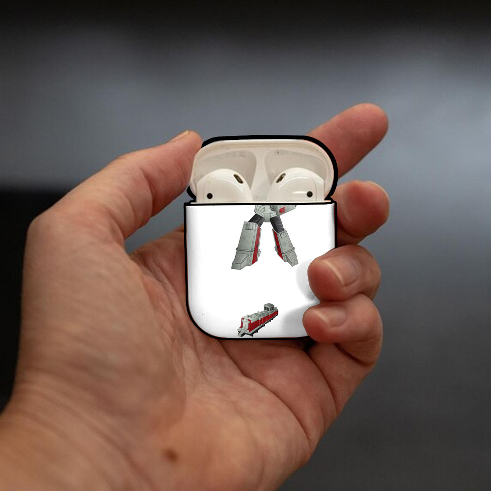  AirPods 第2世代保護ケース ハードシェル ブラック 耐衝撃・防指紋・カラビナ付き