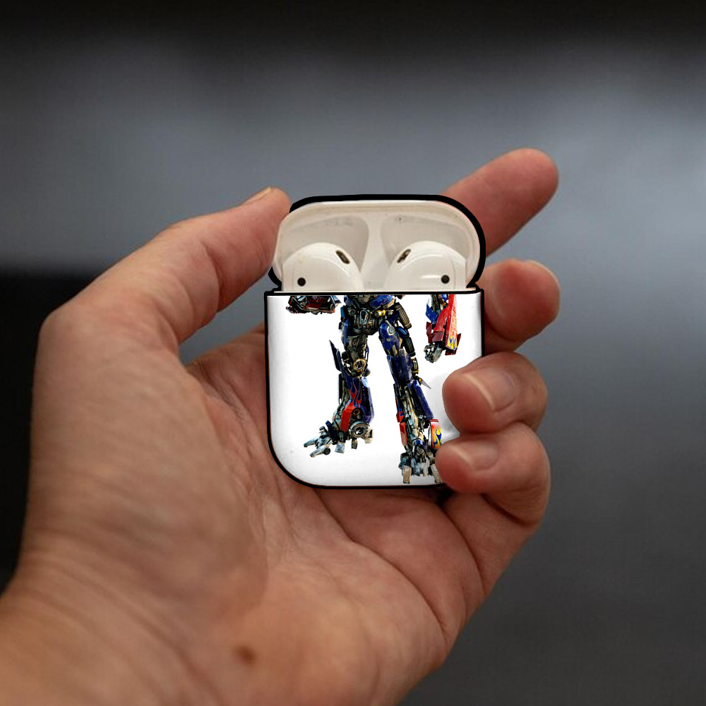  AirPods 第2世代保護ケース ハードシェル ブラック 耐衝撃・防指紋・カラビナ付き