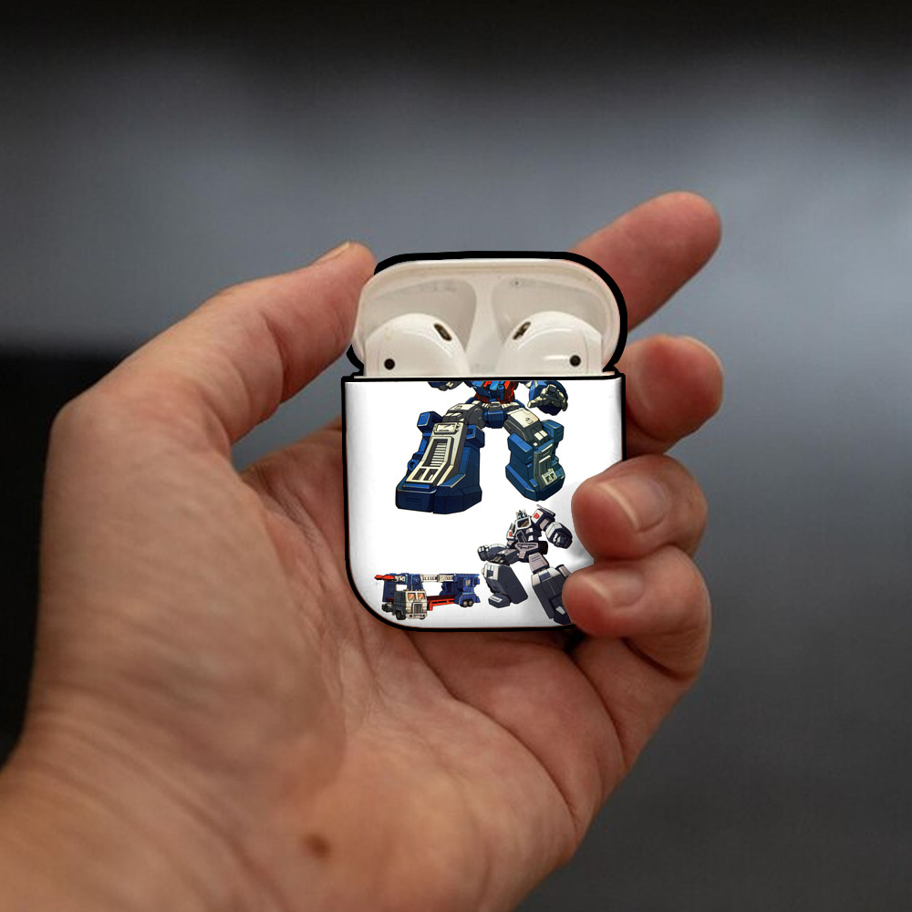  AirPods 第2世代保護ケース ハードシェル ブラック 耐衝撃・防指紋・カラビナ付き